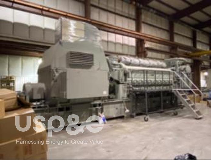 Used 3.9 MW 2010 New EMD 20V-710 G76-T2 Diesel Generator Sets