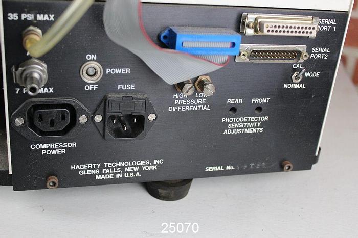 Used Hagerty Tech. MODEL 1 Air Permeability Tester #25070