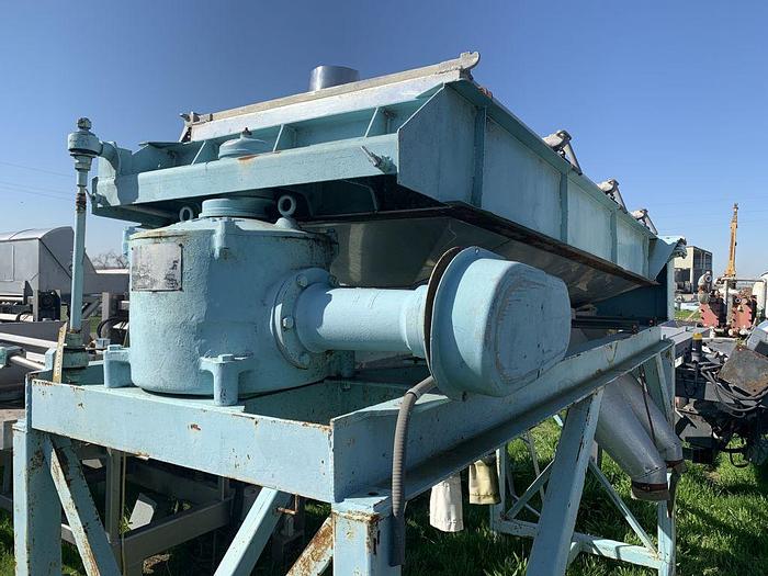 Used 40" x 10' ROTEX SCREENER - 1 DECK - MODEL 42A-AL/SS