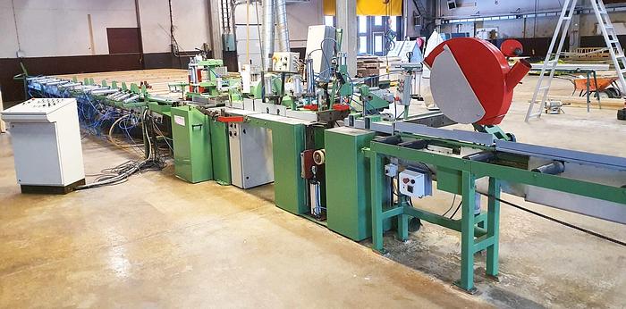Used KRÜSI Log House Production Line Type CM 40