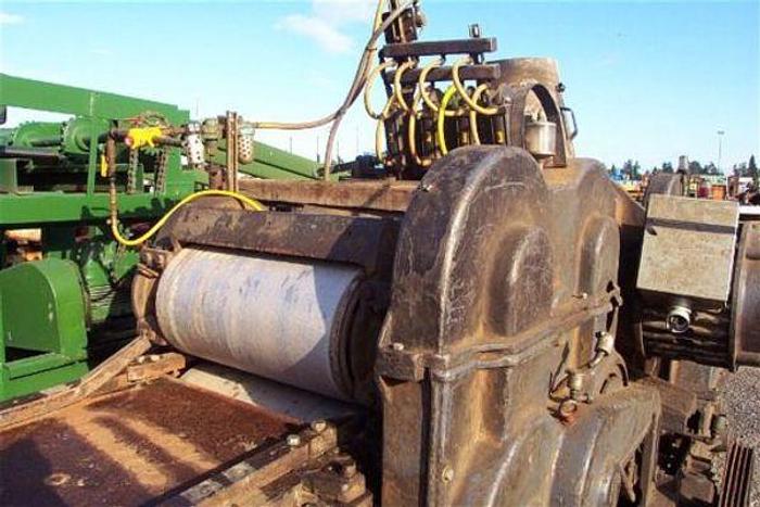 Used 6" x 25" Woods Model 457M Double Surfacer