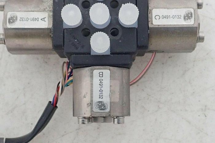 Used Agilent G1311-67701 W-04-10/M 0491-0132 Multi Channel Gradient Valve Assembly