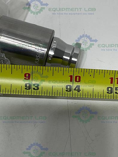 Saint Gobain  94" Silicone Hose w/ 3/4" Sanitary Fitting 150 PSI @ 20°C