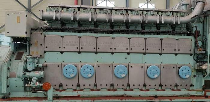 Doosan MAN 9L21/31 unused generator sets