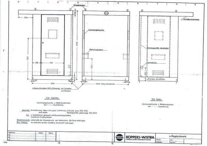 Used Gas turbo kiln WISTRA for high temperature