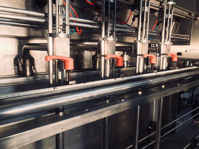 Used Masterfil 4 Head Liquid Filler