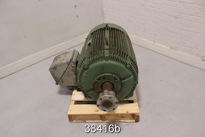 Used Westinghouse 200 HP AC Motor, 575  Volts, 1782 RPM, 447T Frame #38416