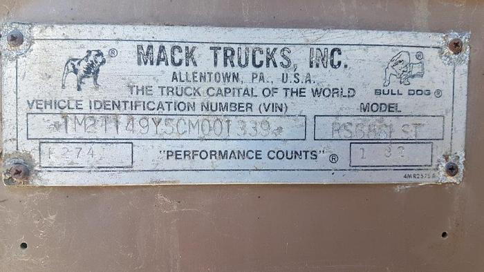 Used MACK RS686L ST