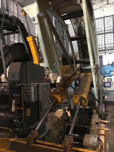 Used 10,000 LBS x 18 WIDE COIL CRADLE & STRAIGHTENER
AIR OPERATED OVERHEAD LOOP SHOOT
VARIABLE SPEED
SIDE PLATES - MANUAL ADJUSTMENT
AIR OPERATED COIL HOLD DOWN ARM
JOG FORWARD / REVERSE
10 HP MOTOR