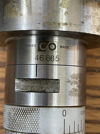 Used USED-C/O SWISS MADE 46865 CAT 45 WITH C/O SWISS MADE 18045 ADJUSTABLE BORING HEAD 40-50