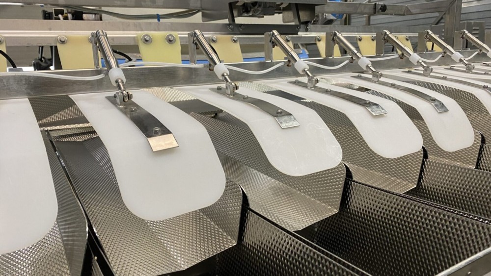 Used Newtec weighing line