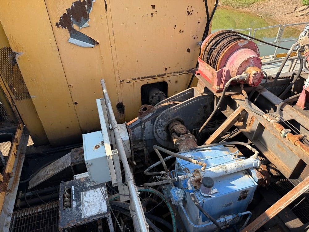 Used Custom Dredge Works cutterhead suction dredge