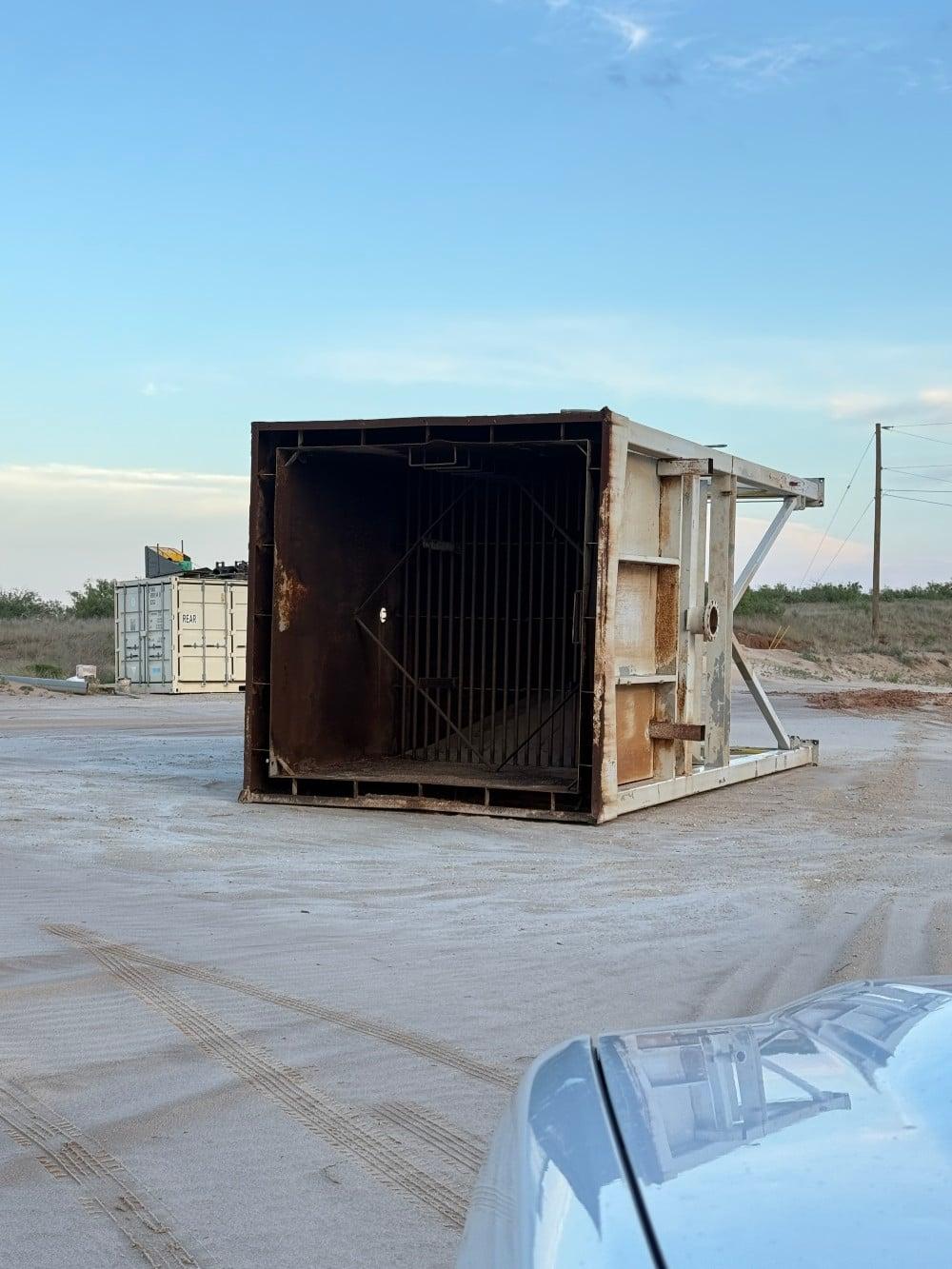 Used 10-foot wide by 10-foot-long density separator hydrosizer