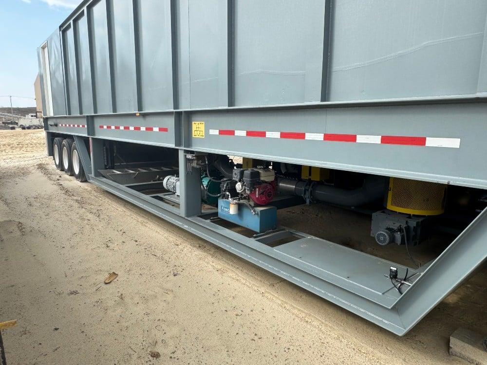 Used Clearwater Industries #2500, rectangular portable clarifiers