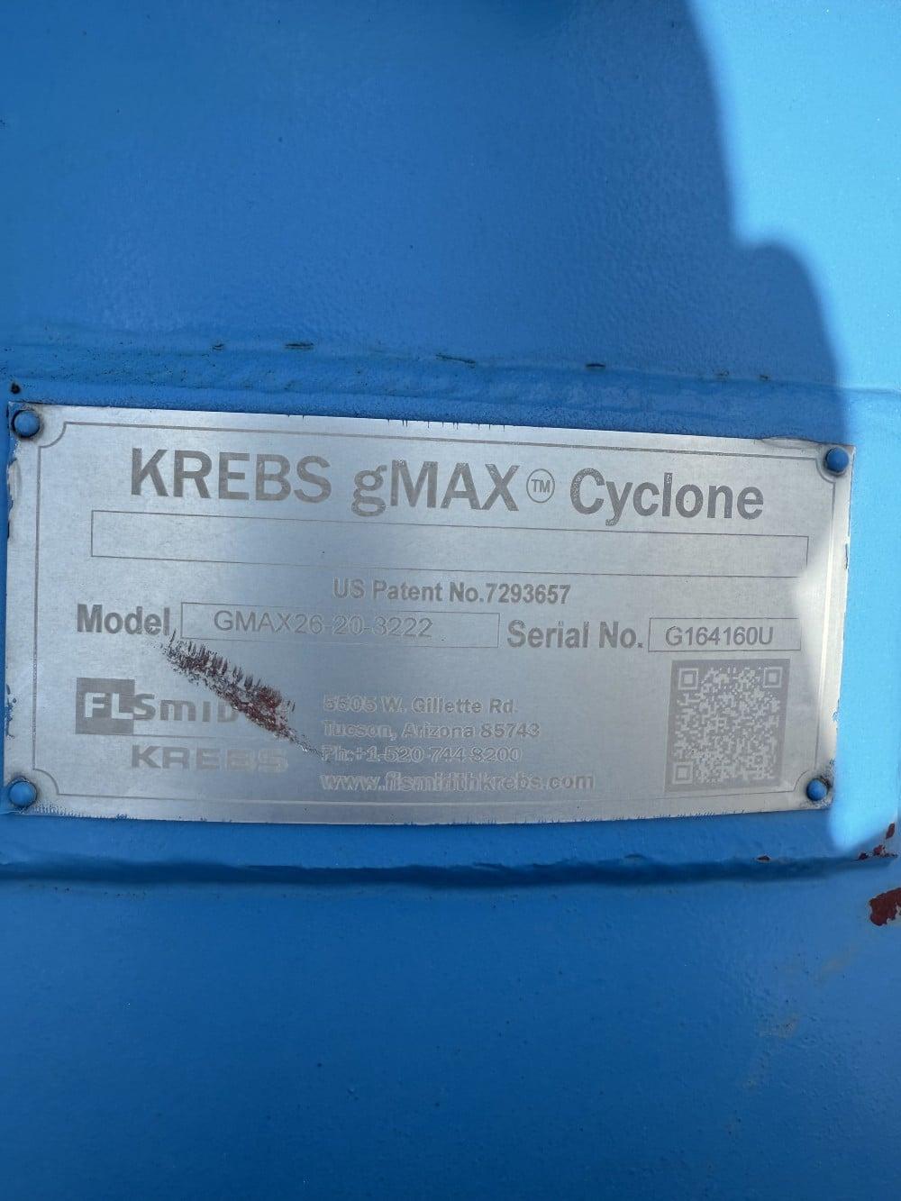 Used Krebs #GMAX, cyclones