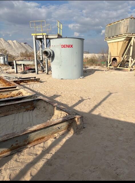 Used Phoenix, 8-foot diameter by 10-foot-tall sump tank