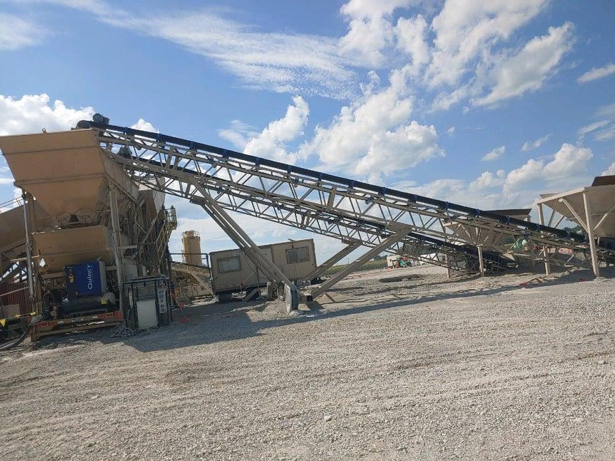 New pit portable radial stacking conveyors
