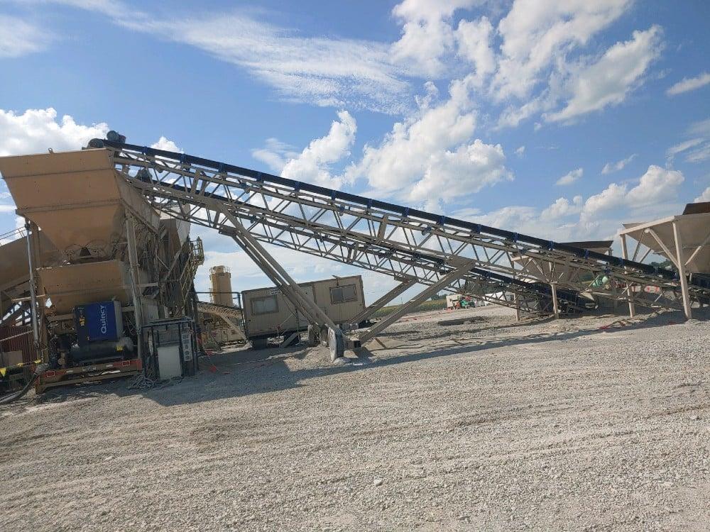 New pit portable radial stacking conveyors