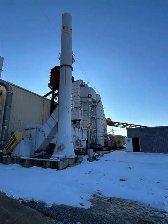 Used Starkaire, 100 ton per hour fluid bed dryer