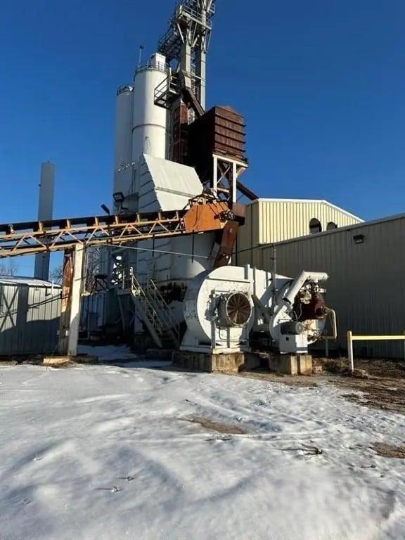 Used Starkaire, 100 ton per hour fluid bed dryer