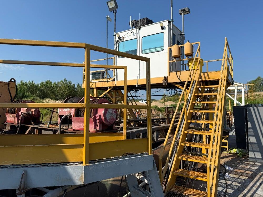 Used Custom Dredge Works cutterhead suction dredge