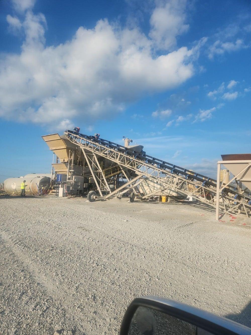 New pit portable radial stacking conveyors