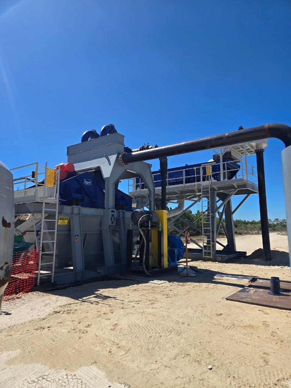 Used Reesco wash plant