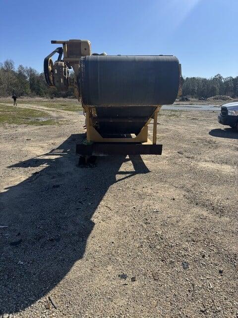 Used Drive over truck unloader with conveyor belt