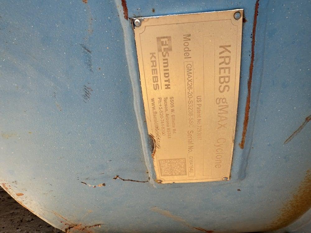 Used Krebs #GMAX, cyclones