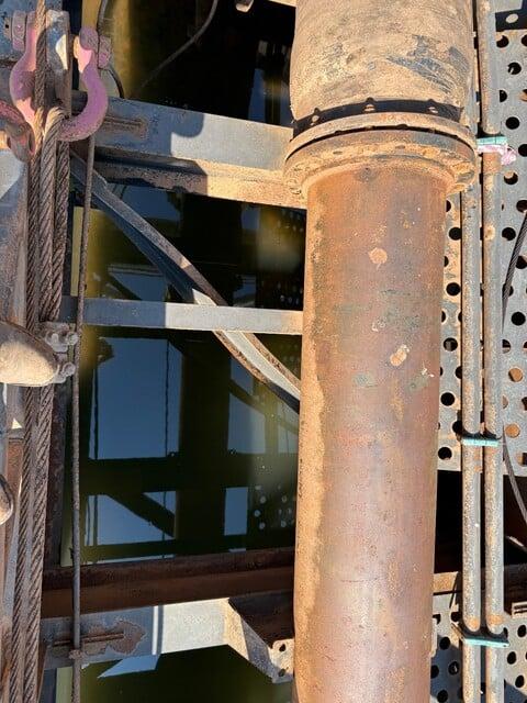 Used Custom Dredge Works cutterhead suction dredge