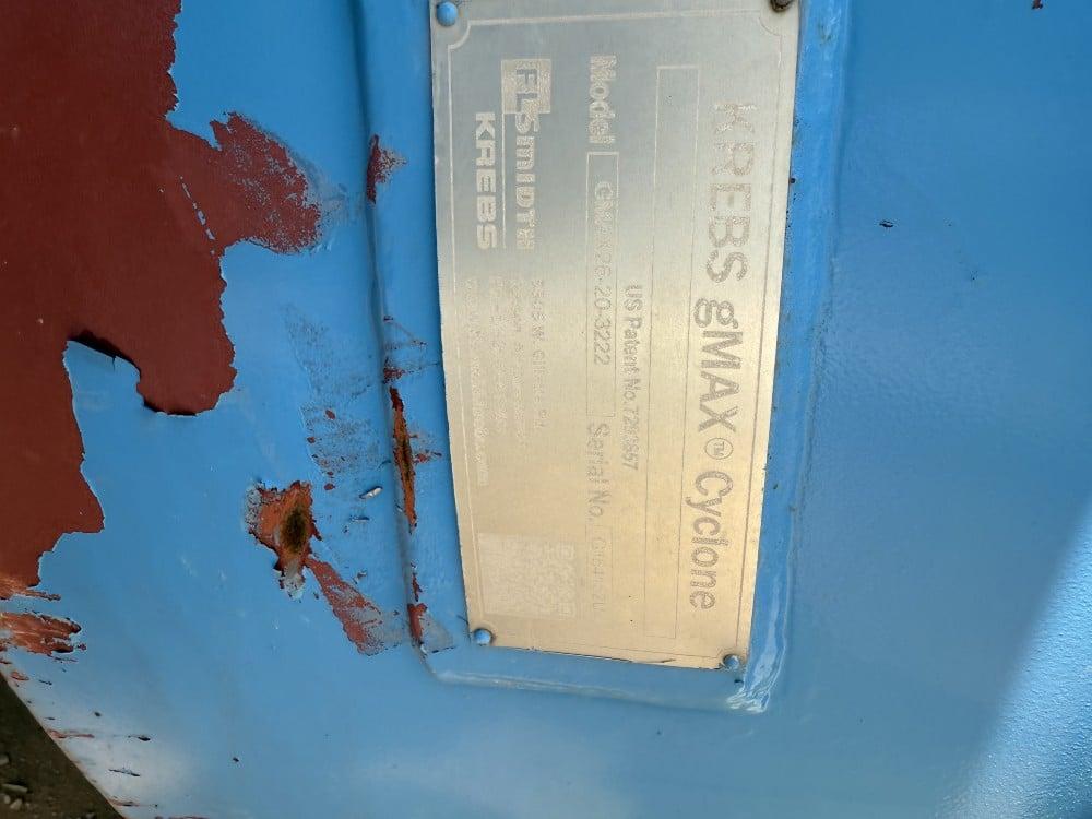 Used Krebs #GMAX, cyclones