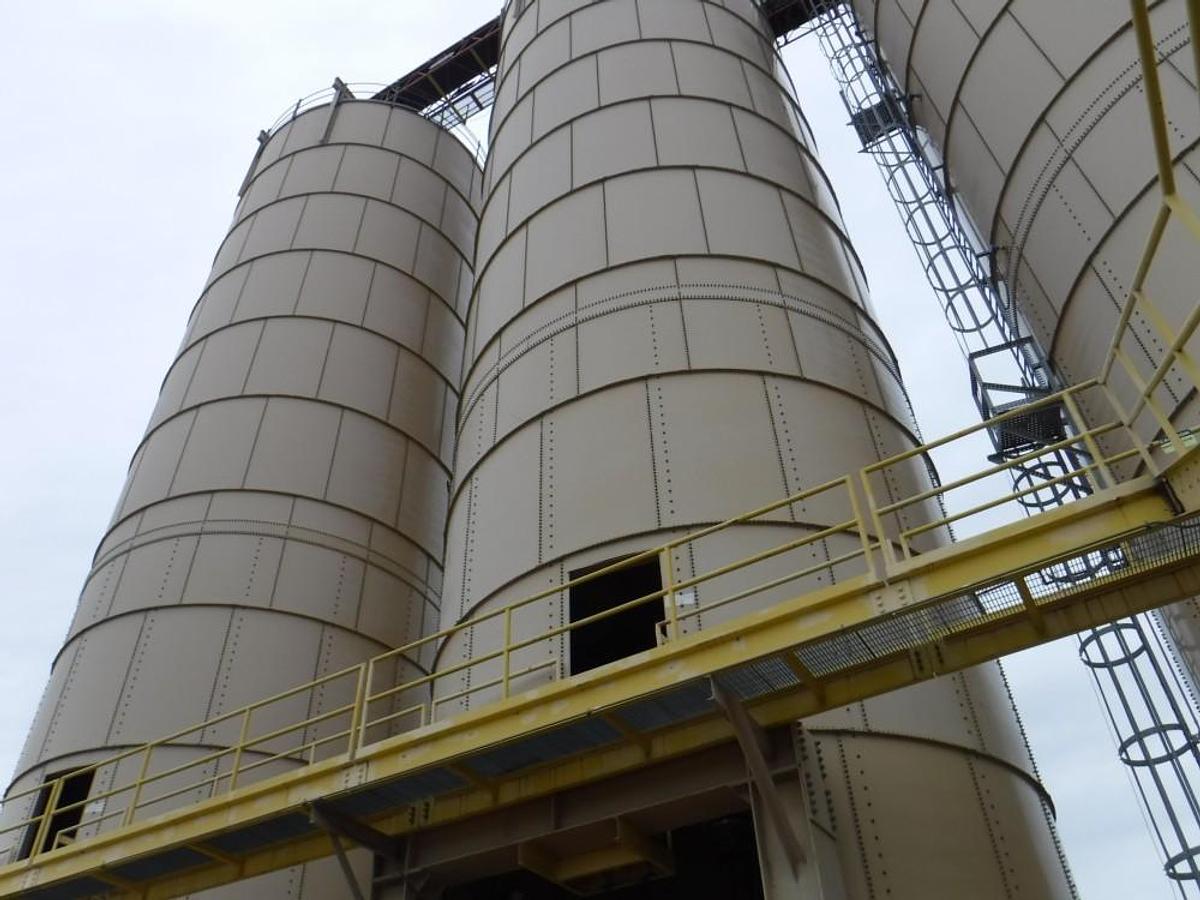 Used Columbian TecTank, silo, 26270 cu.ft., 24' 7-3/8" diameter x 89' H