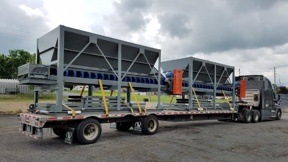 New feed hoppers