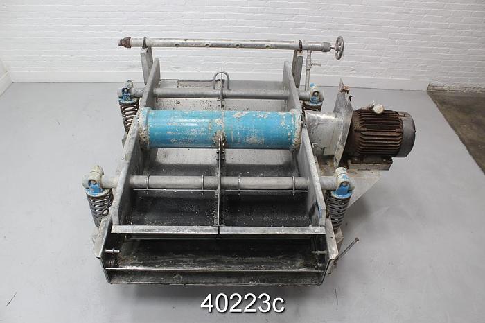 Used Black Clawson Wandel Vibrating Screen #40223