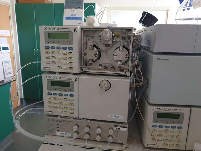 Used Shimadzu SIL-HT HPLC System