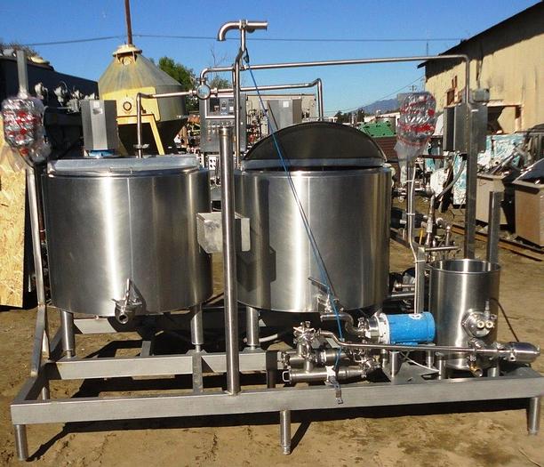 Used Pasteurizer, Pilot Plant, Tetra Laval, 300 Liter, HTST, #C741676