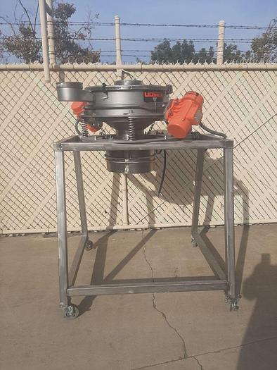 Used Screen, Kason, 24", S/st, Single, (2) 1/4 HP, Mdl K24-IFT-SS #S744318