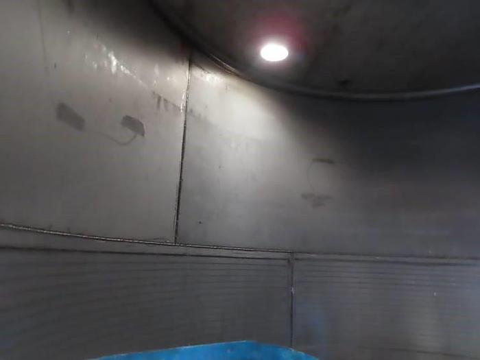 Used 6,500 GALLON IMPERIAL STEEL TANK CO. VERTICAL TANK - S/S - JACKETED