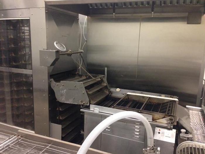 Refurbished Belshaw Automated Production Fryer System with Gas or Electric Fryer