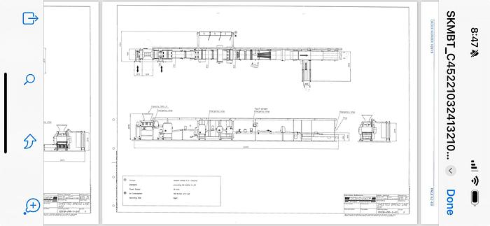 Refurbished Tromp Sheeting Line