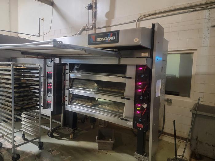 Used SOLD  BONGARD M3I ELECTRIC DECK OVEN