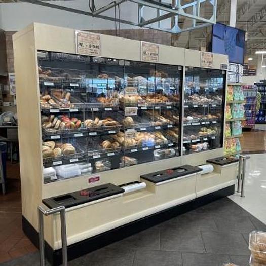 Cayuga Pastry Case w Ledge - 39"