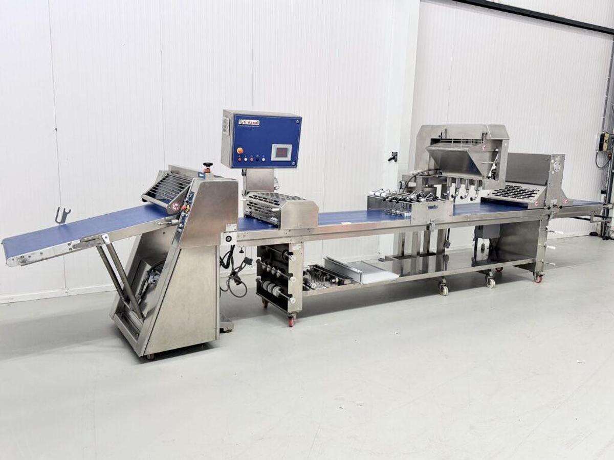 Used Canol make up pastry line Canolino 5.2