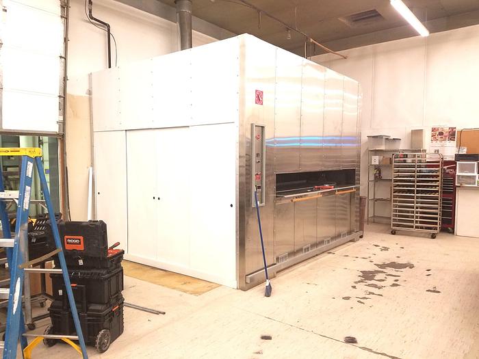 Refurbished SOLD  REED 5-26×30 REVOLVING TRAY OVEN NATURAL GAS