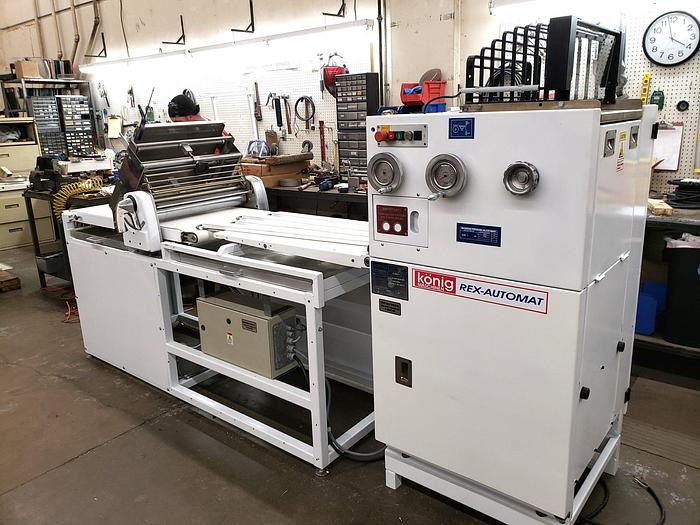Refurbished SOLD  KOENIG REX CLASSIC 4 ROW SUPERMARKET MOULDING STATION REFURBISHED