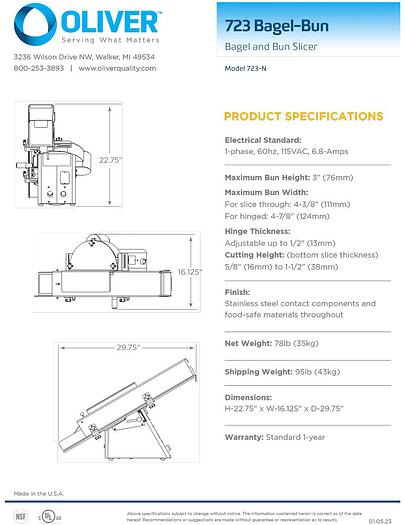 BAGEL AND BUN SLICER