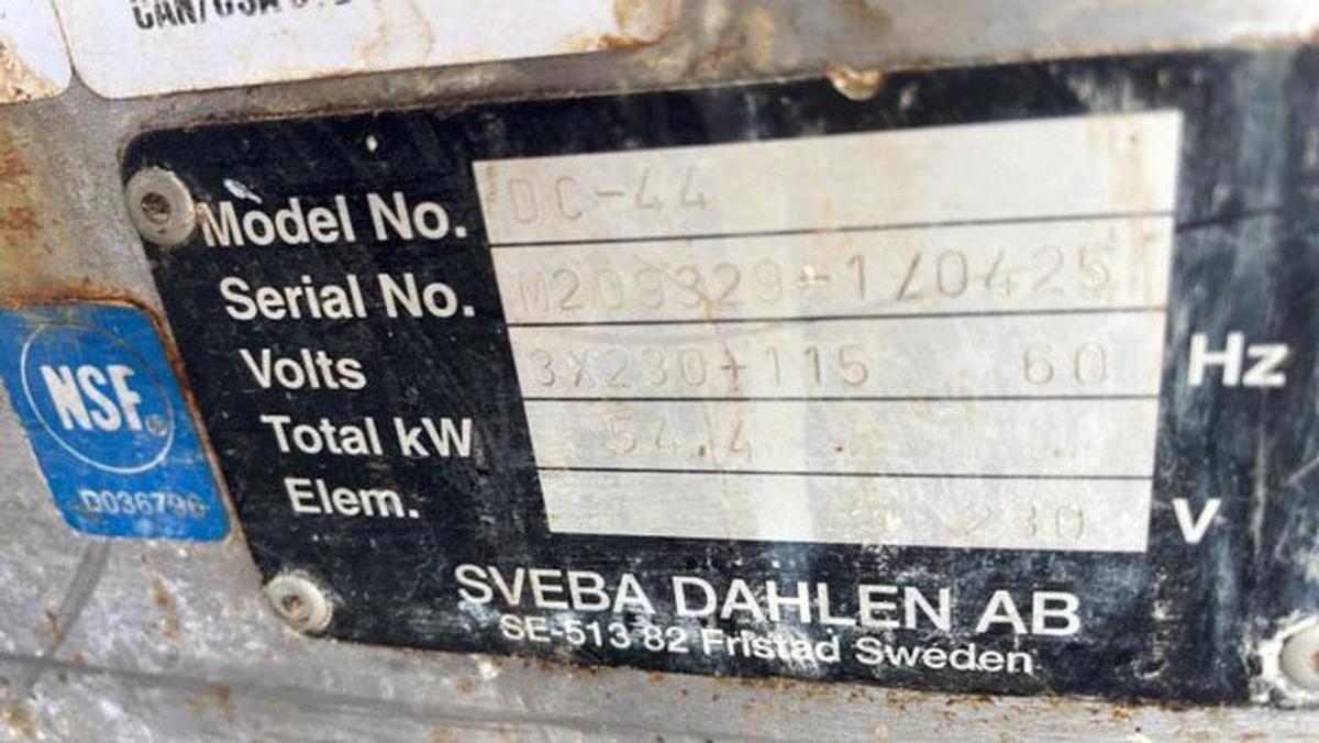 Refurbished Sveba Dahlen DC-4.4 Deck Oven w/ Steam