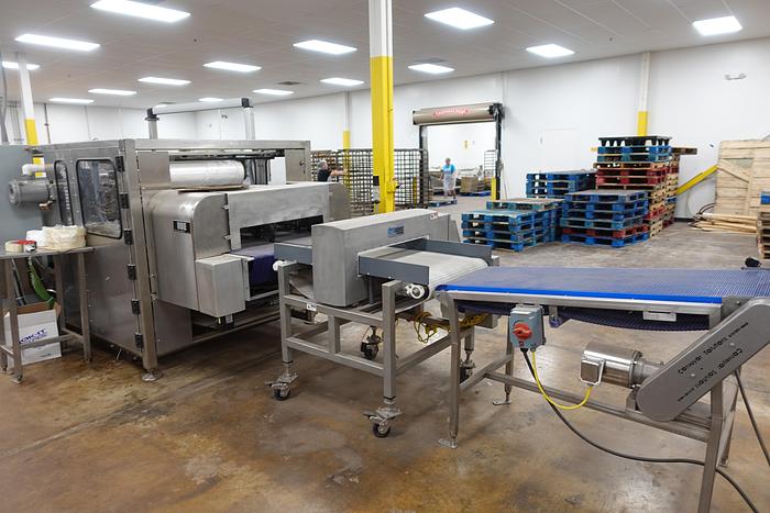 Used Bulk Bun Slicing and Packaging