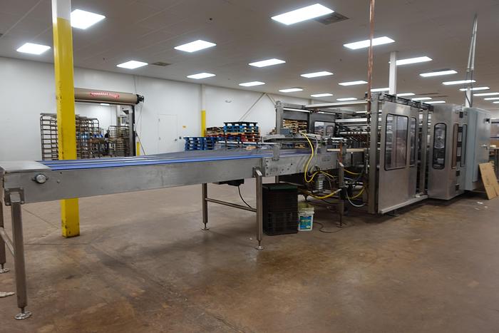 Used Bulk Bun Slicing and Packaging