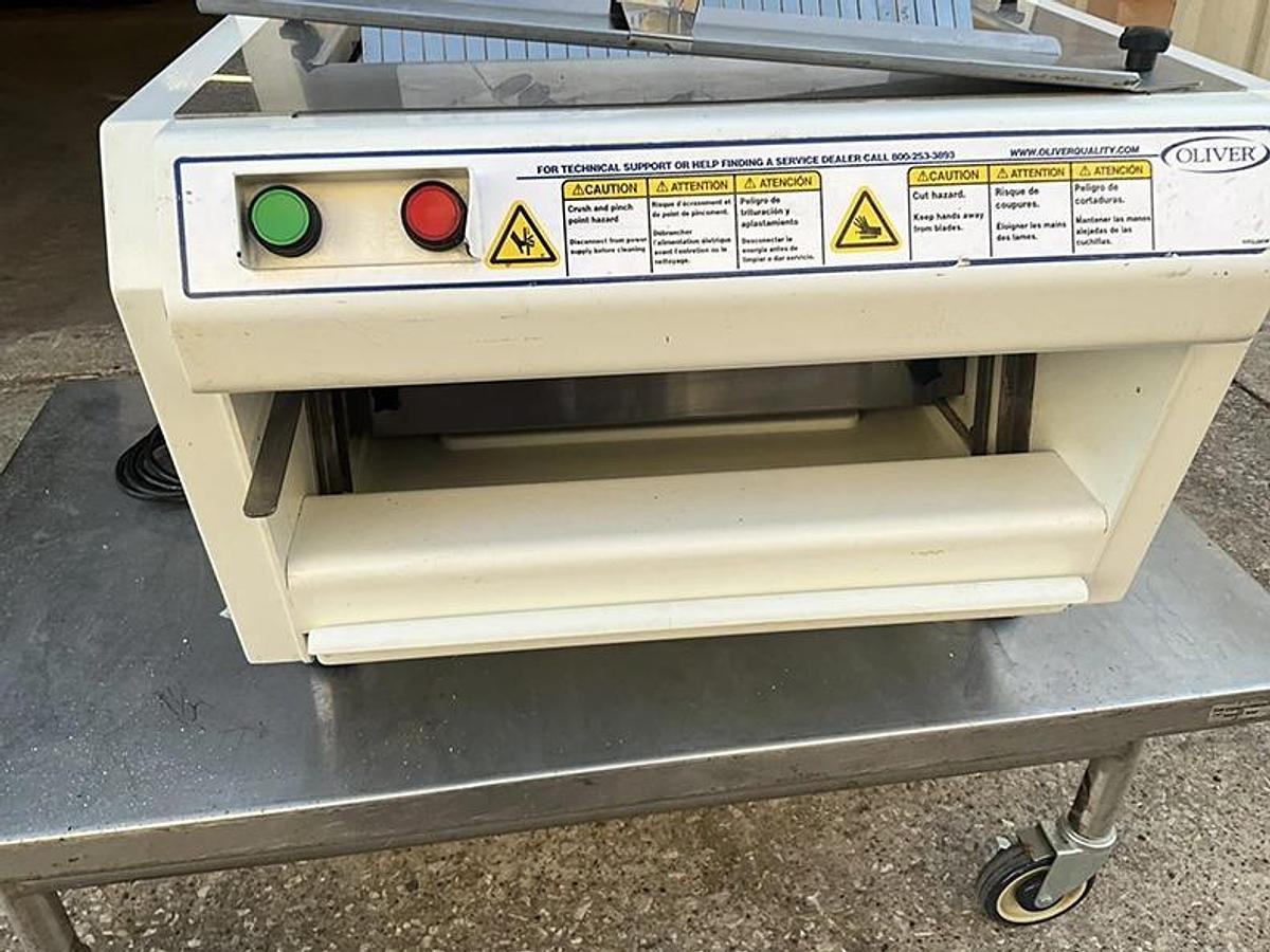 Used Oliver Front Load Bread Slicer